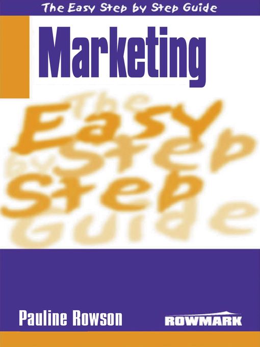 Title details for Easy Step by Step Guide to Marketing by Pauline Rowson - Available